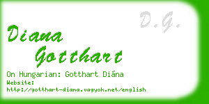 diana gotthart business card